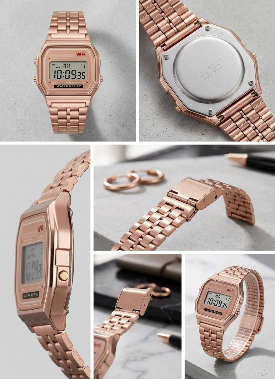 Premium Unisex Wrist Watch  - Retro Style with Daily Reliability